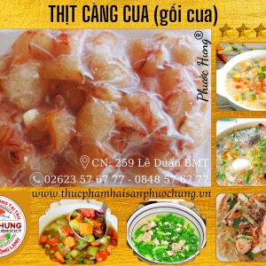 Thịt càng Cua