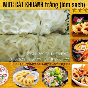 Mực cắt khoanh