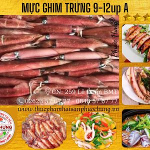 Mực ghim trứng 9-12upA nguyên bành (có bán lẻ)