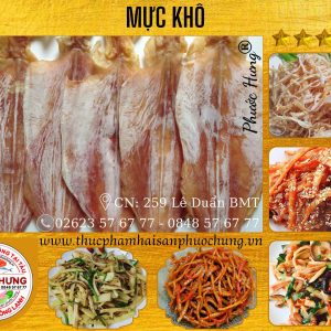 Mực khô (nhiều size)