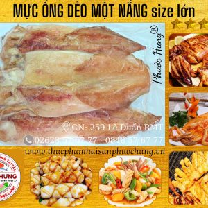 Mực ống câu 1 nắng