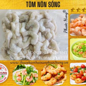 Tôm nõn sống