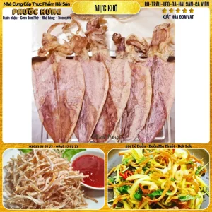 Mực khô (nhiều size)