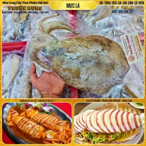 Mực lá (nhiều size)