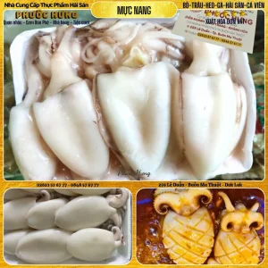 Mực nang làm sạch